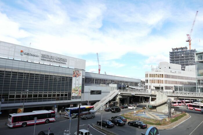 右端奥が再開発の第3工区