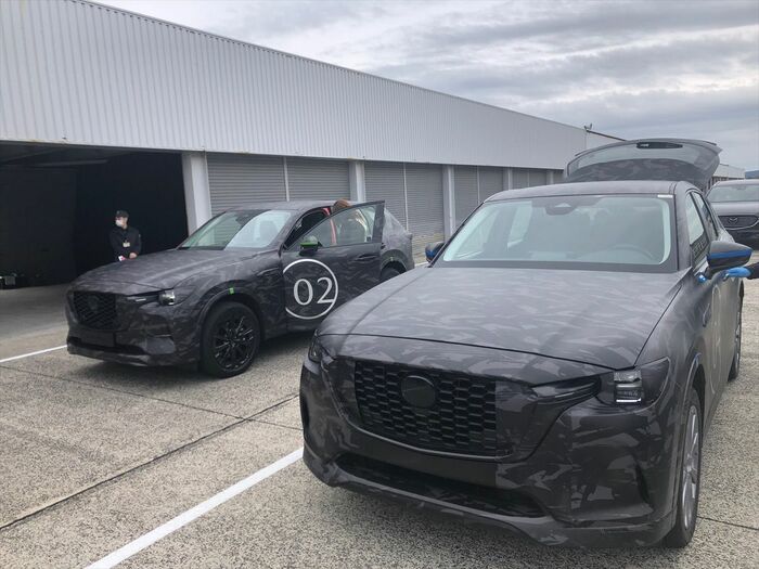 「CX-60」プロトタイプは偽装状態での試乗だった