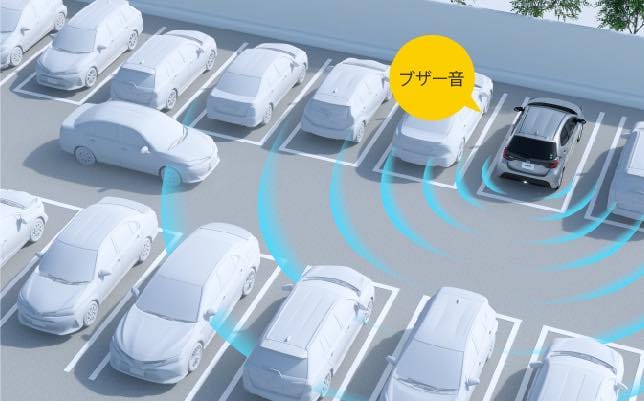 トヨタ「ヤリス」の安全装備（写真：トヨタ自動車）