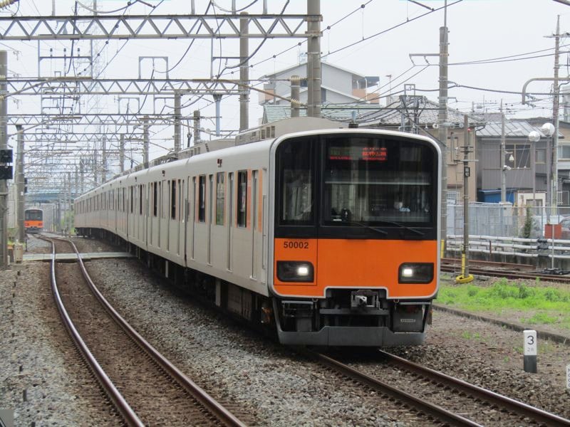 東武東上線50000系（筆者撮影）