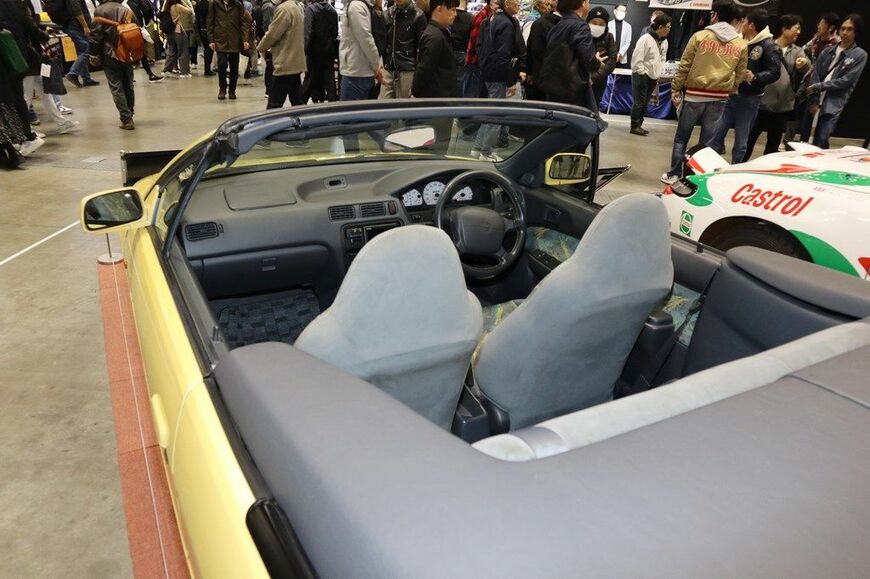 トヨタの「サイノス コンバーチブル」（写真：筆者撮影）