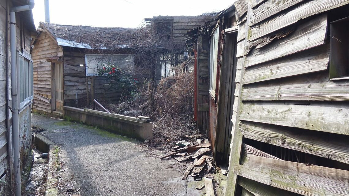 放置された住宅