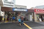 下赤塚駅北口。埼玉県民がこよなく愛する