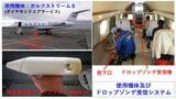航空機観測の様子