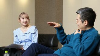 小泉氏と辻氏の対談の様子