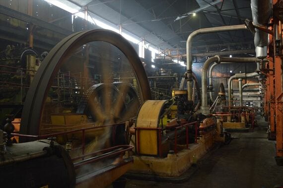 製糖工場蒸気機関