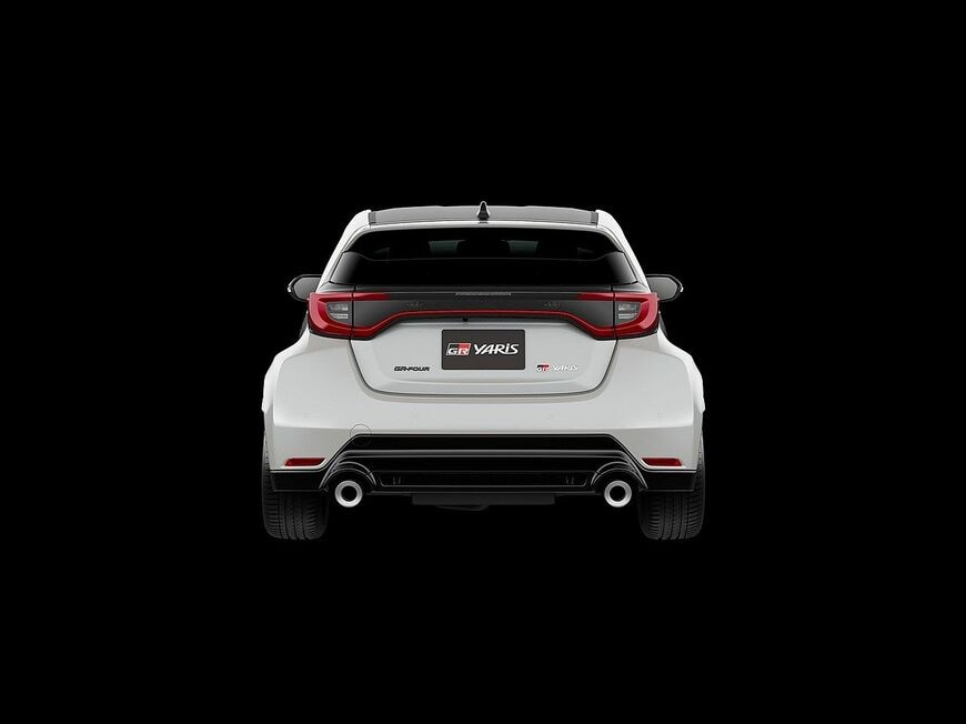 トヨタの進化版GRヤリス（日本仕様、プロトタイプ）（写真：トヨタ自動車）