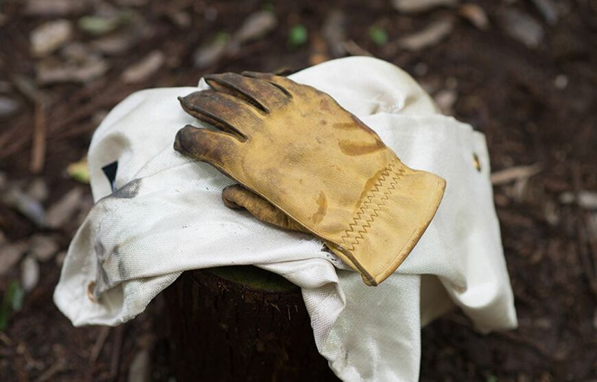 革製のグローブは汚れても、それがどんどん味になっていく。グリップスワニー（写真）を見よ！（写真：OEANS編集部）