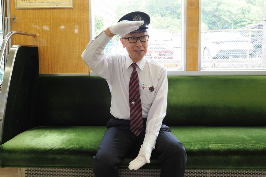 能勢電鉄　広岡道也さん