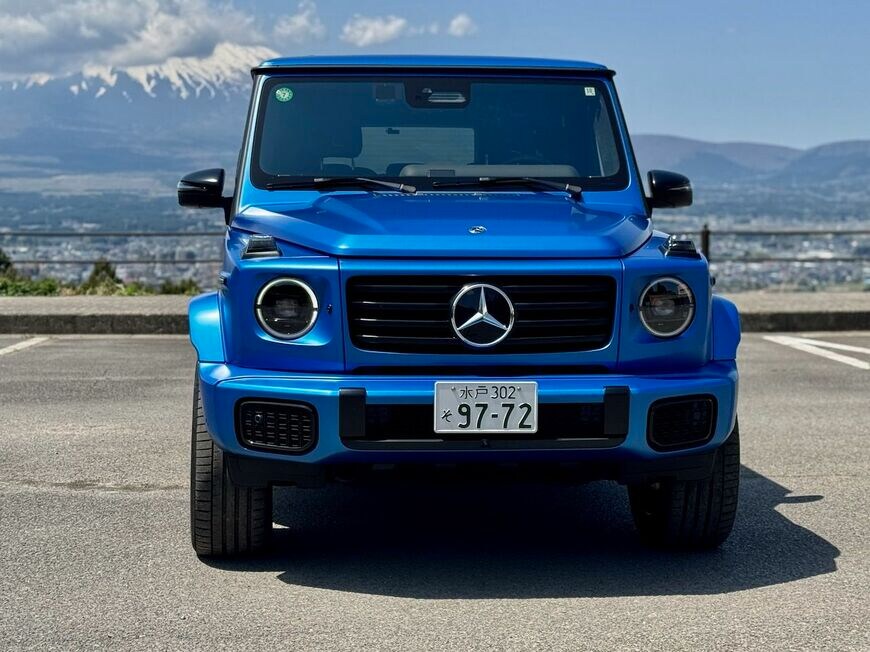 メルセデス・ベンツ「G580 with EQ Technology Edition1」（筆者撮影）