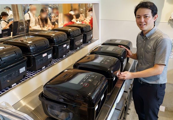 象印マホービン経営企画部事業推進グループマネージャーの徳岡卓真さん