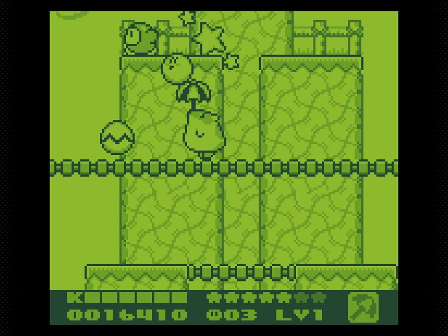 「星のカービィ2」のプレー画面2