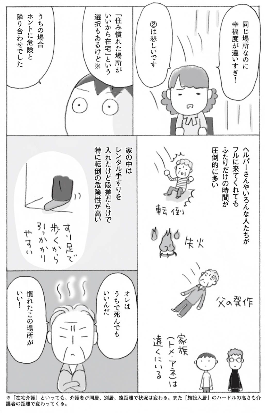 『マンガで解決 老人ホームは親不孝？』