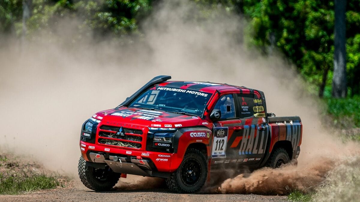 アジアンクロスカントリーラリー3年ぶりの総合優勝】三菱自動車の名門