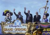 ディズニーシーオープニングセレモニー（撮影：2001年9月4日、梅谷秀司）