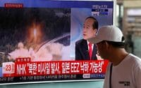 北朝鮮のミサイル､37分間飛行し日本海へ 北米への脅威はない､と米太平洋軍が発表