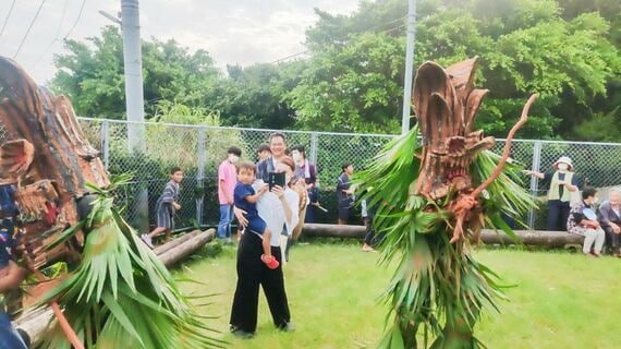 ボゼ祭りの様子