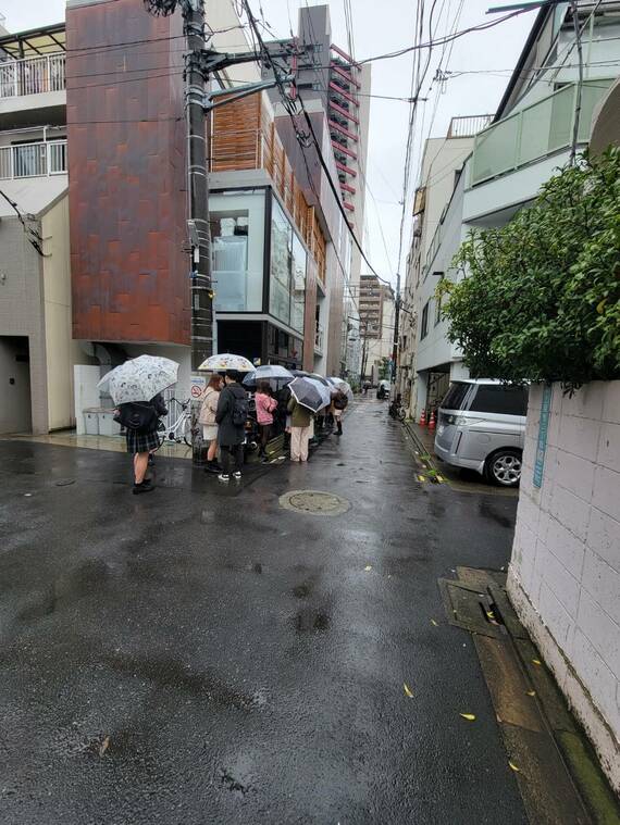 中目黒の焼肉店の生肉ユッケ