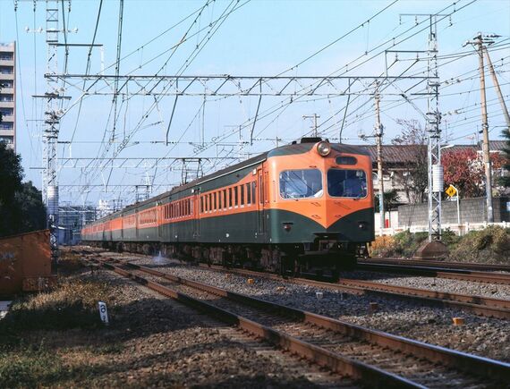 80系 東海道本線 長編成