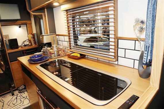 ジオロームのキッチンスペース