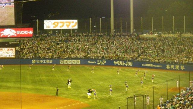ラッキーセブンの東京音頭（9月5日撮影）