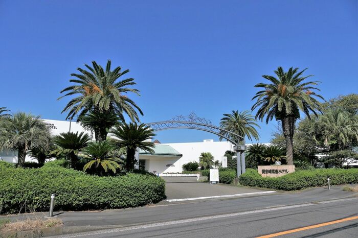 観音崎京急ホテルへの入り口