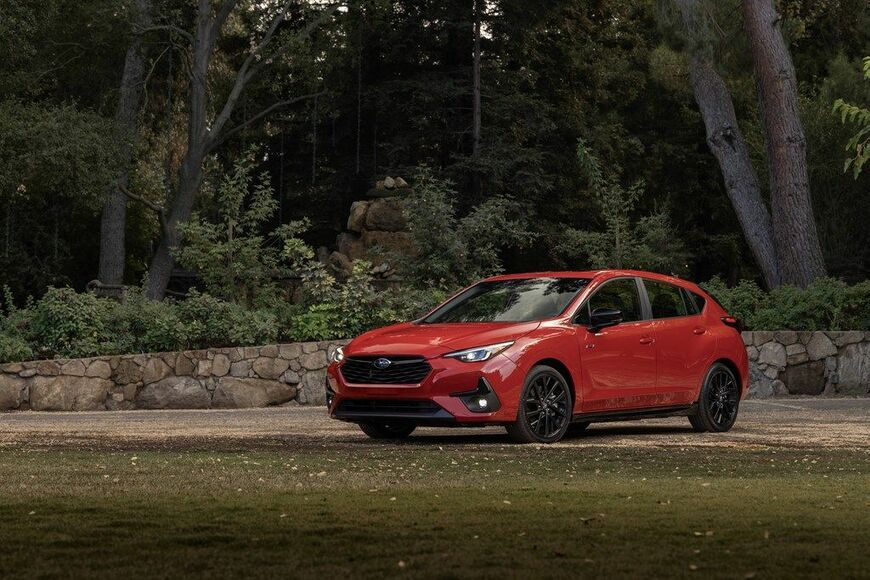 LAショーで発表された新型インプレッサ（写真：Subaru of America）