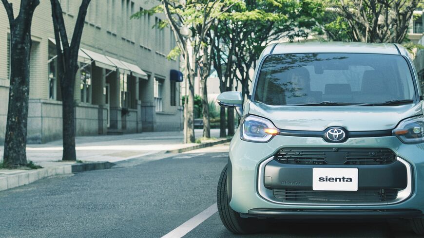 トヨタのミニバン「シエンタ」（写真：トヨタ自動車）