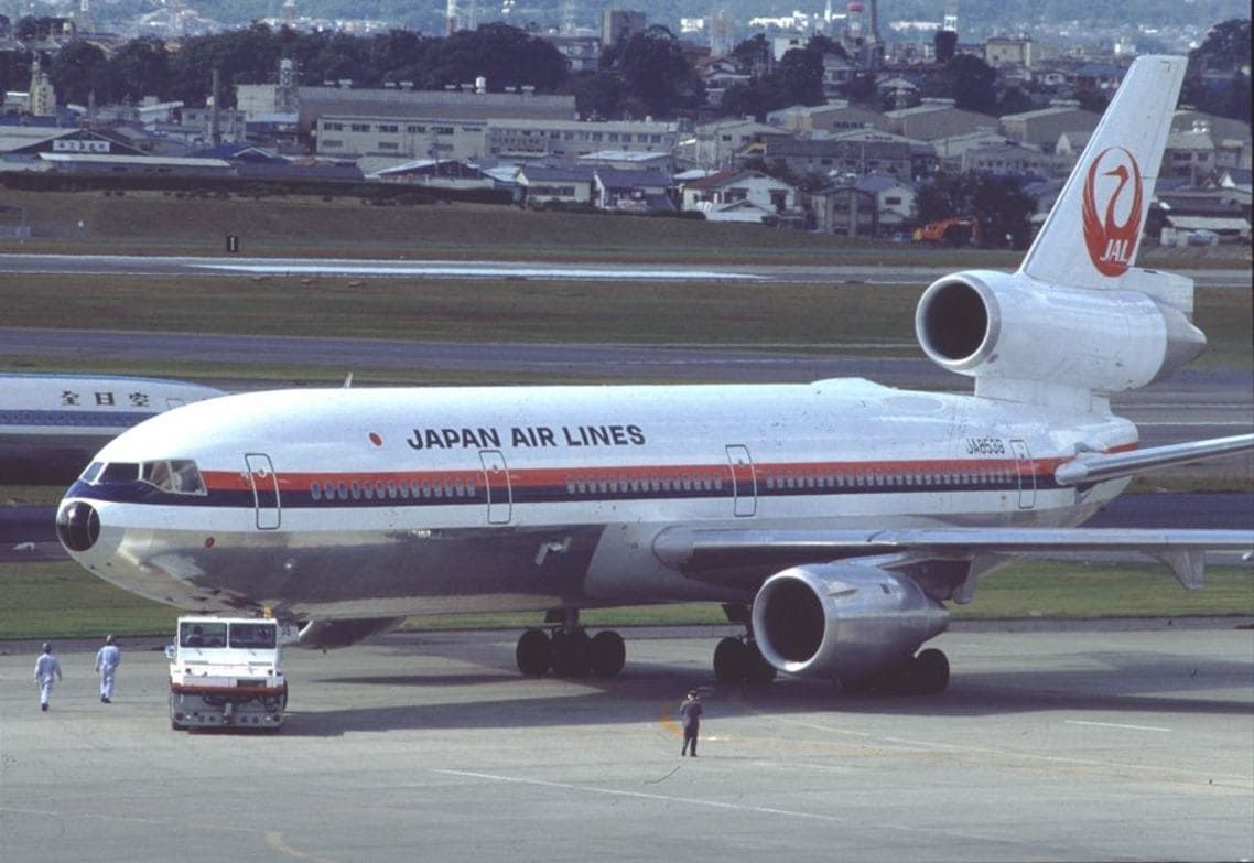 日本航空のDC-10型機