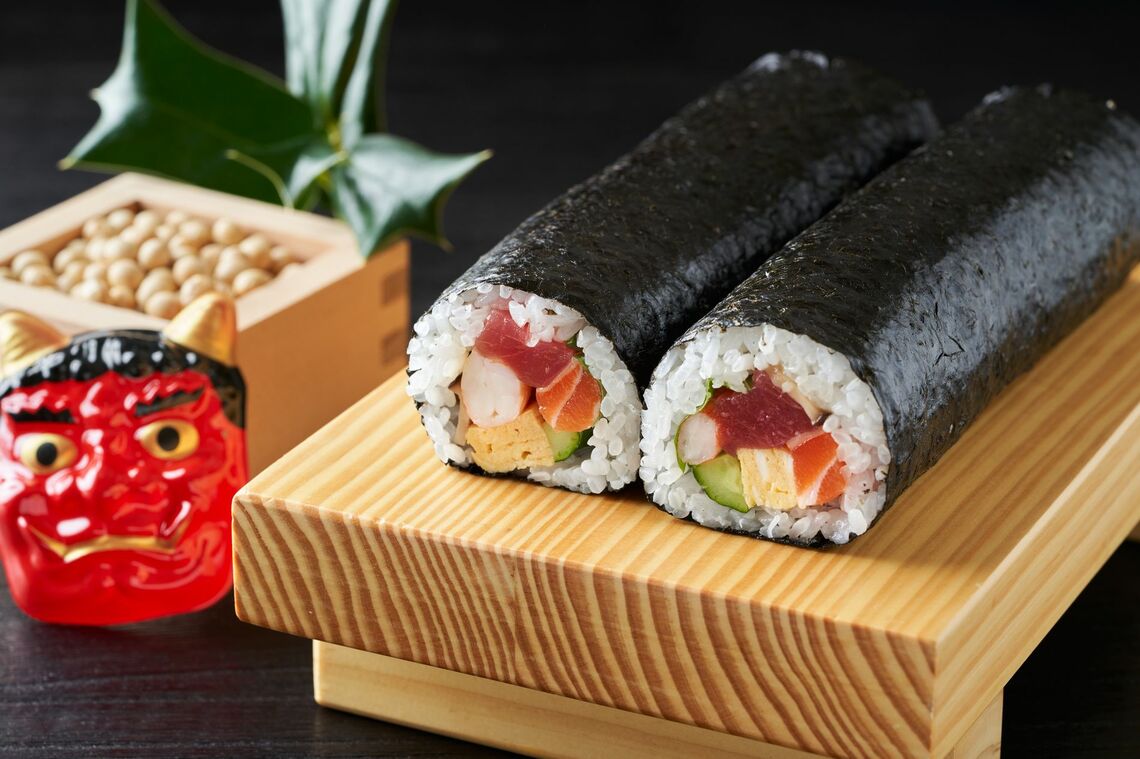 恵方巻きや豆まきの豆にも注意（写真：shige hattori／PIXTA）