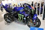 MotoGPマシンのYZR-M1（筆者撮影）