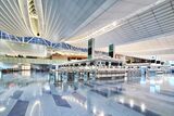 羽田空港の国際線ターミナルは閑散としていた（筆者撮影）