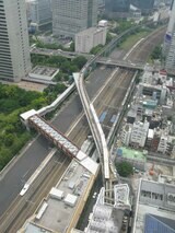 浜松町は東京モノレールとの接続駅だ（筆者撮影）
