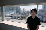 京急電鉄品川開発推進部の課長補佐、桑原和希さん（記者撮影）