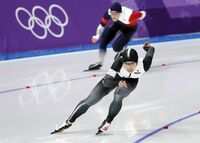 小平奈緒が500mで金､36秒94の五輪新記録