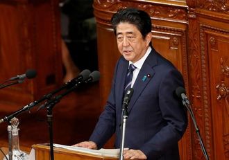 安倍首相､｢日米同盟の重要性を共有した｣