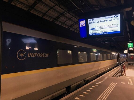 Amsterdam CS Eurostar e320