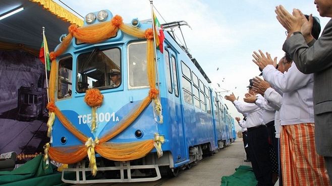 日本製ヤンゴン路面電車､半年で運休のワケ