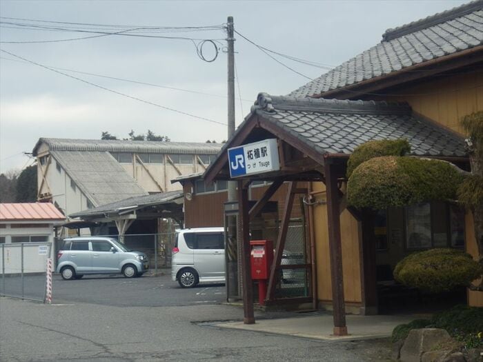 関西本線の柘植駅（JR化後の姿）