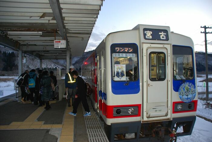 震災から約1年後。地域の足として踏ん張り続ける