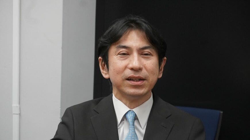 政策について語る伊藤禎則・経済産業省省エネルギー・新エネルギー部長（撮影：岡田広行）