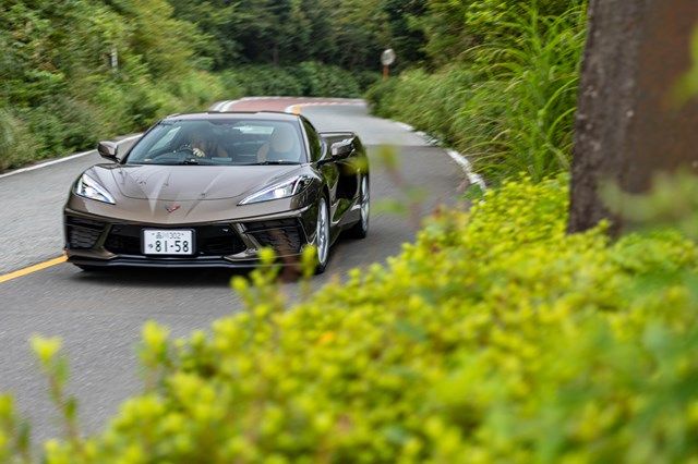 シボレー・新型コルベット（東洋経済オンライン編集部撮影）