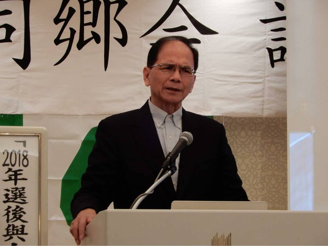 游錫堃・立法院長（写真・林翠儀）