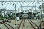 北側から見た小川駅