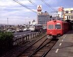 地上時代の新浜松駅に停車中の