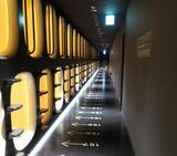 2023年、楽天のプライオリティ・パスを使って無料利用した、成田空港第2ターミナル内にあるカプセルホテル『ナインアワーズ』（筆者撮影）