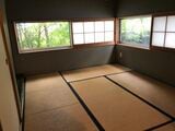 萌葱には和室もあった。外の緑がまぶしい（筆者撮影）