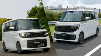 日産｢ルークス｣と三菱｢eKスペース｣新軽カー比較