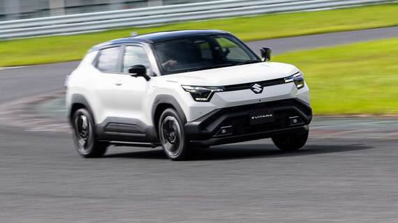 スズキ初のバッテリーEV(BEV)として2025年度中の国内導入を予定している新型車「eビターラ」