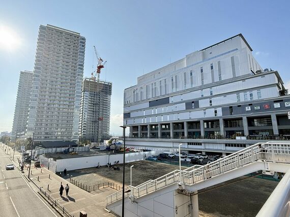 建設中のタワマン